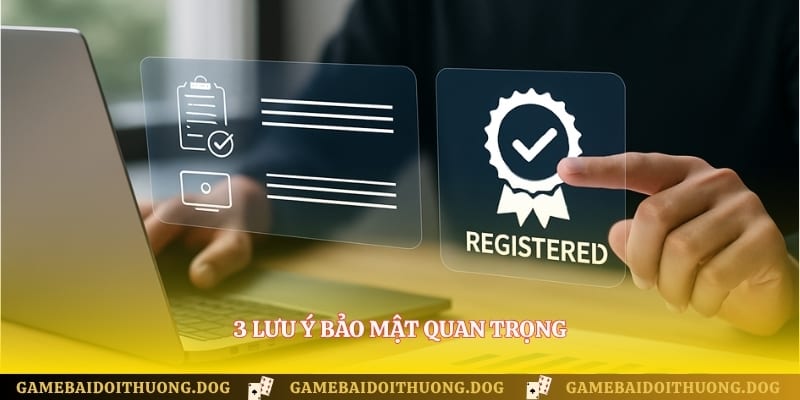3 lưu ý bảo mật quan trọng